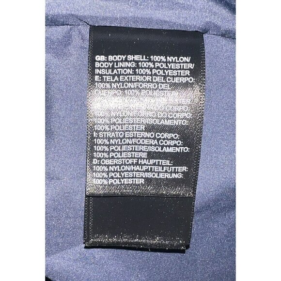 The North Face TNF Thermoball Blue Teal Full Zip Outdoor Puffer Jacket Men’s XL - Picture 6 of 13